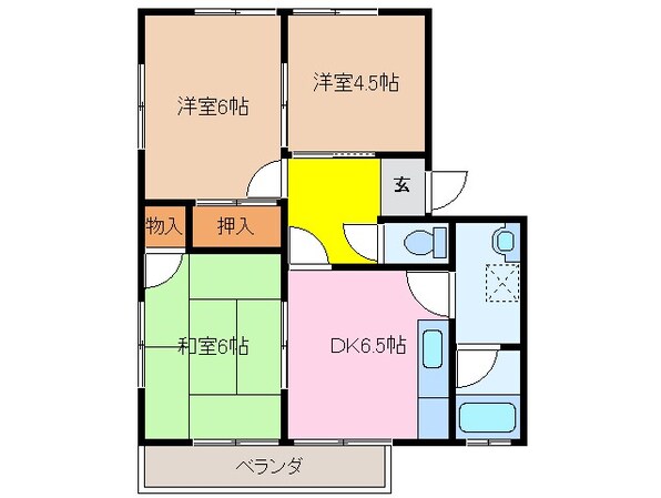 パークシティ五十鈴の物件間取画像